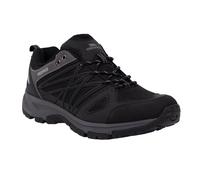 (9 UK, Black/Black) Trespass Mens Fisk Trainers