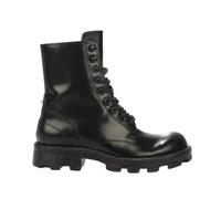 (9 UK, Black) Diesel Womens/Ladies D-Hammer Leather Combat Boots