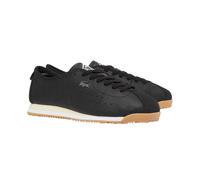 (9 UK, Black) Lacoste Mens Club Leather Low Trainers