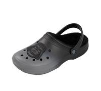 (9 UK, Black) Star Wars Mens Darth Vader Fur Lined Clogs
