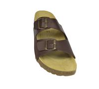 (9 UK, Brown) Biox Mens Aston Sano Sliders