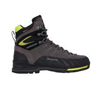 (9 UK, Charcoal/Lime) Karrimor Mens Hot Route Leather Waterproof Walking Boots