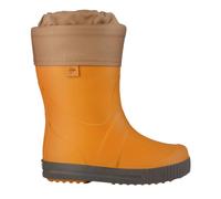 (9 UK Child, Brown) Dunlop Childrens/Kids Puddle Jumper Logo Wellington Boots