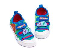 (9 UK Child) Hey Duggee Velcro Trainers (Boys Blue)