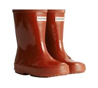 (9 UK Child, Military Red) Hunter Childrens/Kids First Classic Gloss Wellington Boots