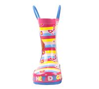 (9 UK Child, Pink/Yellow/Blue) Hey Duggee Girls Wellington Boots
