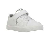 (9 UK Child, White) Ralph Lauren Childrens/Kids Sutton Ps Flat Trainers