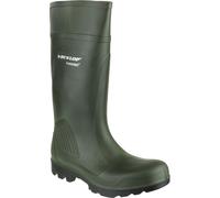 (9 UK, Green) Dunlop Adults Unisex Purofort Professional Wellies