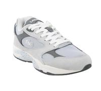 (9 UK, Grey) Lacoste Mens Storm 96 Vintage Leather Trainers