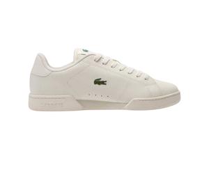 (9 UK, Off White) Lacoste Mens Carnaby Leather Cupsole Trainers