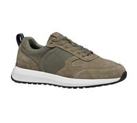 (9 UK, Sage) Geox Mens U Volpiano Suede Trainers