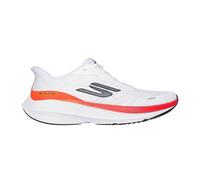 (9 UK, White/Orange) Skechers Mens Aero Pulse Slip-In Trainers