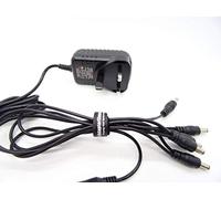 9 Volt AC-DC ADAPTER for GUITAR EFFECT PEDAL 5 WAY DAISY CHAIN SPLITTER LEAD