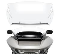 9" Wave Windshield Windscreen Wind Splitter Compatible with Harley Davidson CVO Road Glide FLTRXSE 2023-up, CVO Road Glide ST FLTRXSTSE 2024-up, Road Glide FLTRX 2024-up (Clear)