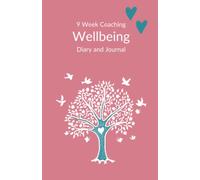 9 Week Coaching Wellbeing Diary and Journal - Pink