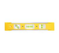 9" with 3 Different High Visibility VialsInclude 45 90 180 Degrees Angles Overhead Viewing Slot Levelers