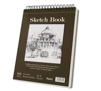 9 x 12 inches Sketch Book, Top Spiral Bound Sketch Pad, 1 Pack 100-Sheets (68lb/100gsm), Acid Free Art Sketchbook Artistic Drawing Painting Writing Paper for Kids Adults Beginners Artists