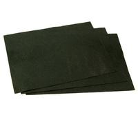 9" x 12" Sheet Sticky Back Self Adhesive Acrylic Felt Fabric - Black