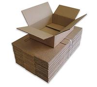 9" x 6" x 2.5" Single Wall Cardboard Boxes Postal Packing Mailing Small Parcel (50)