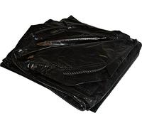 9' x 9' Dry Top Black Drawstring 8-mil Poly Tarp Item #500998