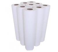 9 x Couch Rolls 20 Inch White | 2 Ply 50cm Hygiene Rolls for Massage, Beauty Bed | 20" Wide x 40 Metres Long | Pasha81 Ltd