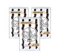 9 x Invisibobble Waver Pretty Dark Brown Strong Grip Hair Clips for Women and Girls | Secure Close & Non-Slip | Styling Sectioning Hair Clips Suitable For Thick and Thin Hair | Small