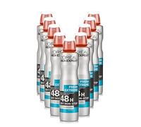 9 x L'Oreal Men Expert Fresh Extreme Anti-Perspirant Deodorant 250ml