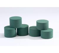 9 x Oasis Ideal Round Cylinder Wet Foam. Florist Floral Craft Flowers/Floristry Design & Displays