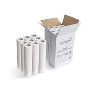 9 x Premium White Couch Rolls - 2 Ply 20 Inch Wide x 40 metres long - Individually Wrapped - Disposable Hygiene Paper Roll with Easy Tear Perforations - 1 Case of 9 Rolls | CarebyMail Healthcare