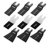 9 x Saxton Blades Mix for Dewalt Wolf Stanley Worx Oscillating Multitools