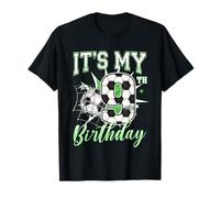9 Year Old It's My 9th Birthday Soccer Ball Shirt for Boys T-Shirt