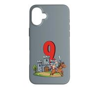 9 Year Old Kids Birthday Warrior Boy Medieval Knight Case for iPhone 16 Plus