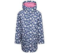 Trespass Womens Jacket Primdrop - Waterproof, Hooded, Unpadded, All Over Printed, Longer Length, 2 Patch Pockets, Flat Cuffs, Detachable Hood, Contrast Lining