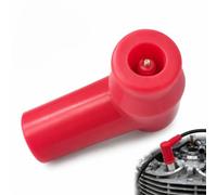90° 14mm Motorcycle Spark Plug Cap, Fits N-GK TB05EM-R & CHAM-PION PRO-5U | Silicone & nickel build, 5kΩ resistance; threaded centre shaft ensures secure fit and straightforward installation.