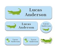 90/180xPersonalised Name Labels, No Iron Name Stickers Perfect for School Supplies,Water Cup, Customised Peel & Stick Name Tags Stickers for School, Nursery, Day Care, Hospital