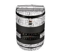 90 2.5 Camera Lens Sticker for Hasselblad XCD 90mm F2.5 Coat Wraps Film Protector Vinyl Decal Skin(Circuit White)