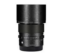 90 2.8 Camera Lens Sticker Coat Wrap Protective Film Body Protector Decal Skin for Sigma 90mm F2.8 DG DN fit for Sony Mount(Contour Black Glossy)