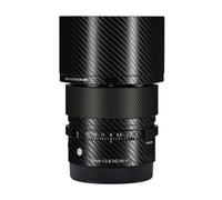 90 2.8 Camera Lens Sticker Coat Wrap Protective Film Body Protector Decal Skin for Sigma 90mm F2.8 DG DN fit for Sony Mount(Carbon Fiber Black)