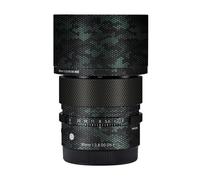 90 2.8 Camera Lens Sticker Coat Wrap Protective Film Body Protector Decal Skin for Sigma 90mm F2.8 DG DN fit for Sony Mount(Mamba Green)