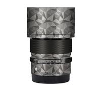 90 2.8 Camera Lens Sticker Coat Wrap Protective Film Body Protector Decal Skin for Sigma 90mm F2.8 DG DN fit for Sony Mount(Triangle Titanium)