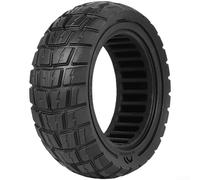90/65-6.5 11 Inch Solid Tire, for dualtron Thunder, for KAABO, for Electric Scooters, Wear-Resistant for Off-Road Tyre Anti-Slip Tread, Black(Black)