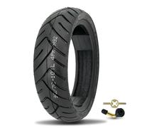 90/70-10 Scooter Tubeless Tire, Wear-Resistant Anti-Slip Street Tread for 90 70 10 Wheel, 4 P.R. 33J 225 kPa Stab-Resistant Replacement