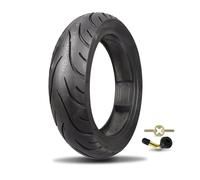 90/80-10 Scooter Tires, Tubeless Anti-Slip Wear Resistant Replacement for Electric Scooter Front Rear - 4PR Reinforced 44J 352 Lbs Load 250 kPa Max Pressure