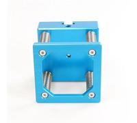 90 * 90MM BGA Reballing Kit Station 10pcs/lot 90mm Universal 0.3-0.76mm Stencils Template Holder Fixture Jig with Handle(Stencils and Jig)