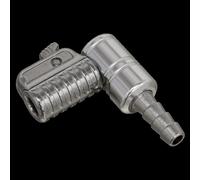 Sealey Angled Swivel 8mm Bore Clip On Tyre Inflator Connector