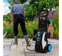 90 Bar High Pressure Washer with 1600W Power and Aluminum Motor