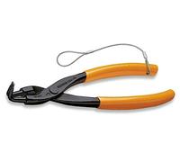 90° Bent Nose Pliers for Safety Elastic Rings. for Holes, PVC Coated Handles H-Safe