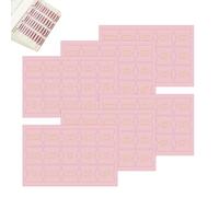 90 Bible Tabs for Women - Large Print Bible Index Tabs for Bible Study, Journaling & Bible Accessories - Easy-to-Read Pink Bible Stickers, Bible Tab Dividers for Old & New Testament
