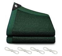 90% Blackish Green Shade Cloth, 6.5x10FT Resistant Garden Sun Shade Net, Durable Mesh Shade Tarp with Reinforced Grommets for Greenhouse, Plant, Chicken Coop, Pergola, Canopy
