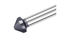 90° Chamfer Cutter 1pcs 6.3mm-60.0mm Reverse Alloy Countersunk Drill Bit High Speed Steel 3-Flutes 90-Degrees Chamfering Cutter(23x90A)